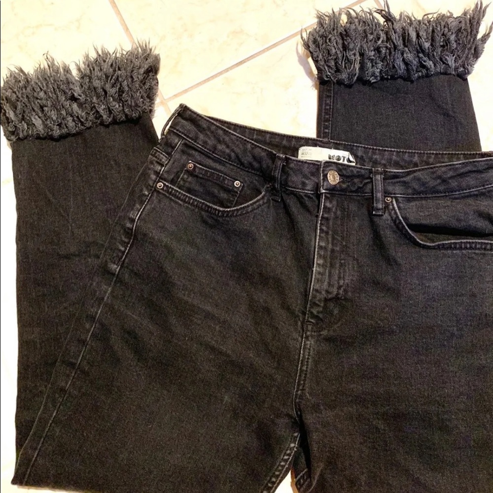 TopShop Frilled Jeans